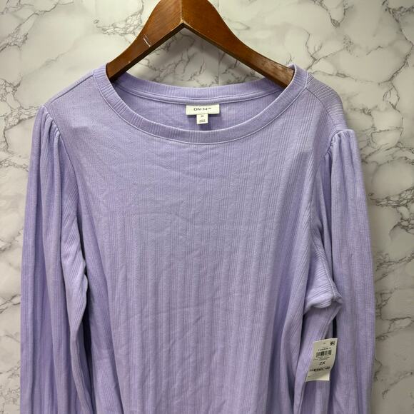 Macy's Plus On 34th St. Plus Shirt sz 2X Pull Over NEW #G886 - Picture 3 of 6